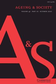 Journal of Ageing and Society