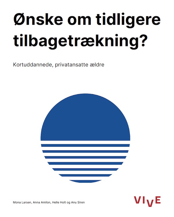 Ønske om tidligere tilbagetrækning